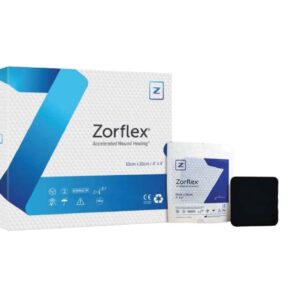 Zorflex 10*10cm 10szt Opatrunek kontaktowy w 100% z węgla aktywnego